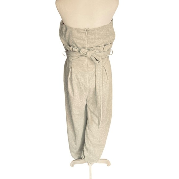 Michael Costello - Helen Strapless Sweatshirt Comfy Casual Jumpsuit Sz XL - Picture 5 of 8